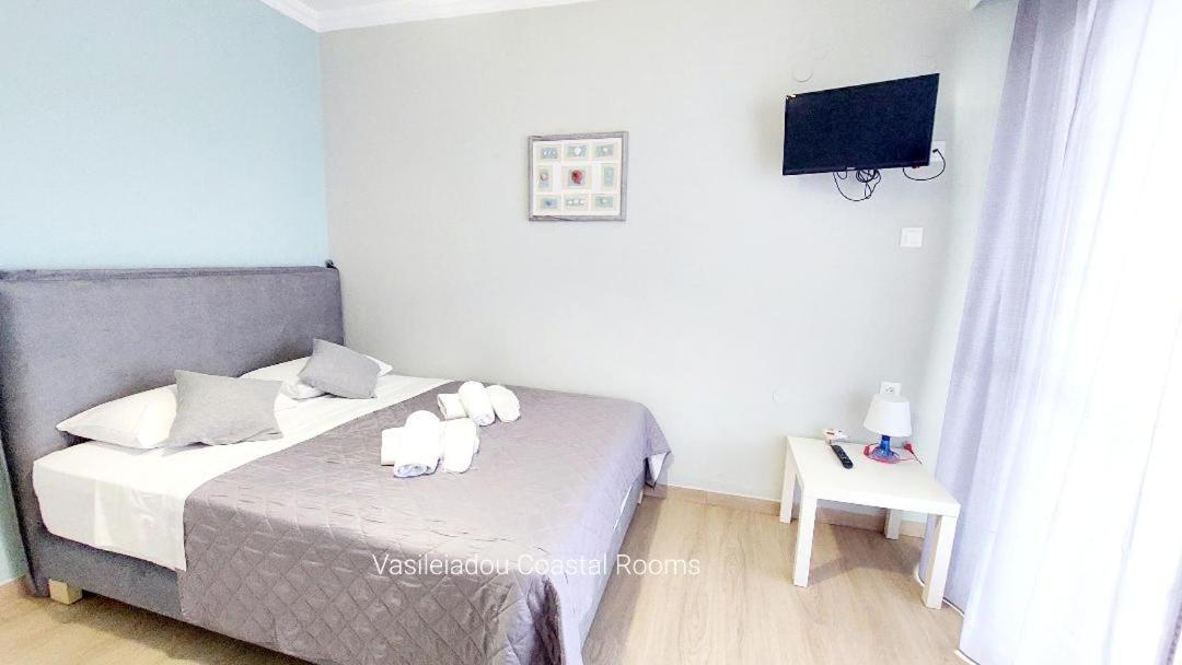 Vasileiadou Coastal Rooms Flogita Esterno foto